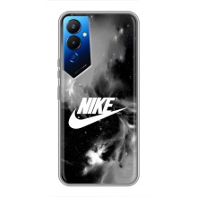Чехол для Tecno POVA 4 (LG7n) - с принтом Найк (AlphaPrint) (Лого Найк)