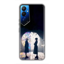 Чехлы Венсдей на Tecno POVA 4 (LG7n) Уэнсдей (AlphaPrint) (Уэнздей и Инид)