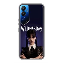 Чехлы Венсдей на Tecno POVA 4 (LG7n) Уэнсдей (AlphaPrint) (Wednesday)