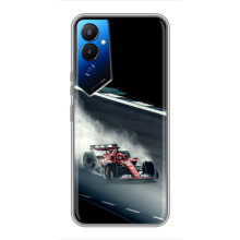 Чохол Формула1 на Tecno POVA 4 (LG7n) – Болід