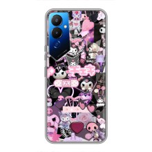 Чехол с кроликом Куроми на Tecno POVA 4 (LG7n) (Коллаж Куроми)