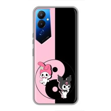 Чехол с кроликом Куроми на Tecno POVA 4 (LG7n) (Куроми Инь Янь)