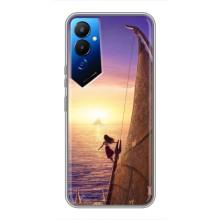 Чохол з мультфільмом Ваяна Tecno POVA 4 (LG7n) – Ваяна в морі