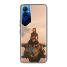 Чохол як приборкати дракона на Tecno POVA 4 (LG7n) – Фільм дракон