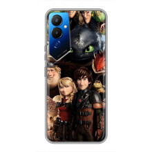 Чохол як приборкати дракона на Tecno POVA 4 (LG7n) – Персонажі дракона