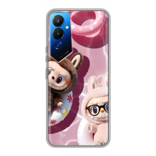 Чохол з Лабубу на Tecno POVA 4 (LG7n) – Іграшка Лабубу