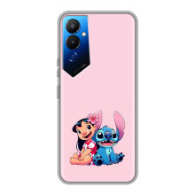 Чохол з принтом Стіч на Tecno POVA 4 (LG7n) – Ліло і Стіч
