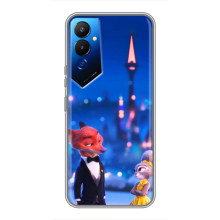 Чехол Зоотрополіс на Tecno POVA 4 (LG7n) – Герои Зверополиса