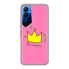 Девчачий Чехол для Tecno POVA 4 (LG7n) (Princess)