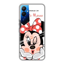 Міккі Маус чохол для Tecno POVA 4 (LG7n) (AlphaPrint - Мультяшні) (Маус Мінні)