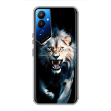 Чехол с картинкой «Хищники» для Tecno POVA 4 (LG7n) – Лев