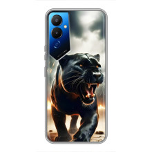 Чехол с картинкой «Хищники» для Tecno POVA 4 (LG7n) – Пантера
