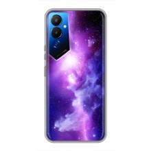 Космические Чехлы для Техно Пова 4 (VPrint) (Галактика)