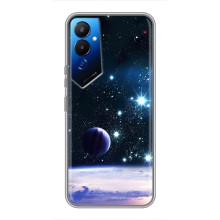 Космические Чехлы для Техно Пова 4 (VPrint) (Космический вид)