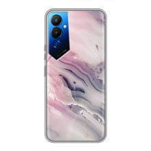 Мраморный чехол на Tecno POVA 4 (LG7n) (VPrint) (Пурпурный Мрамор)
