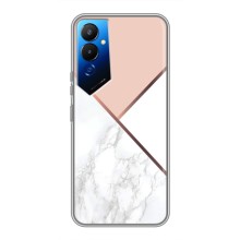Мраморный чехол на Tecno POVA 4 (LG7n) (VPrint) (Тройной мрамор)