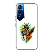 Naruto Anime Чохли для ТЕКНО ПОВА 4 (ЛГ7н) (AlphaPrint)