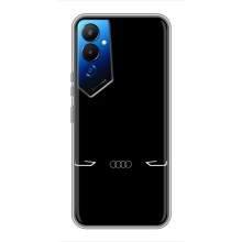 Силиконовый бампер с картинкой машины на Tecno POVA 4 (LG7n) (Силует Audi)