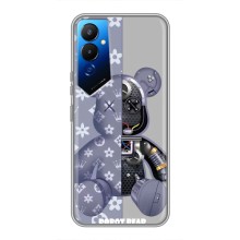 Силиконовый чехол для Tecno POVA 4 (LG7n) (Медведь Louis Vuitton)