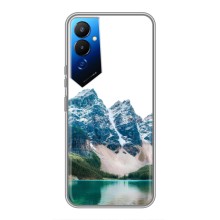 Силіконовий чохол з КАРТИНКАМИ літо для Tecno POVA 4 (LG7n) (AlphaPrint) (Гори)