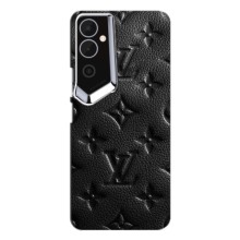 Текстурный Чехол Louis Vuitton для Техно Пова 4 – Черный ЛВ