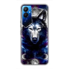 Защитные чехлы для Техно Пова 4 (AlphaPrint) (ХИТ продаж) ВОЛК (Волк)