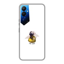 Защитные чехлы (Призрак Киева) для Tecno POVA 4 (LG7n) (AlphaPrint) (Мой Краш)
