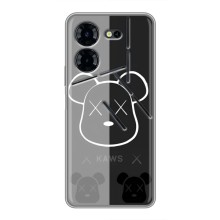 Чехлы для Tecno Pova 5 Pro - Bearbrick Louis Vuitton (PREMIUMPrint) – БеарБрик глаза