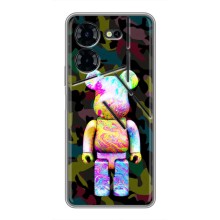 Чехлы для Tecno Pova 5 Pro - Bearbrick Louis Vuitton (PREMIUMPrint) – Яркий Bearbrick