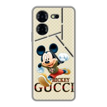 Чехол Disney Mouse Tecno Pova 5 Pro (PREMIUMPrint) (Mikki Gucci)