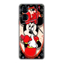 Чехол Disney Mouse Tecno Pova 5 Pro (PREMIUMPrint) (Минни Маус ЛВ)