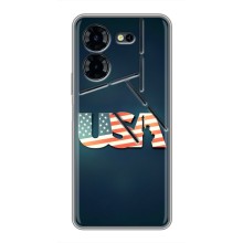 Чохол Прапор USA для Tecno Pova 5 Pro – USA