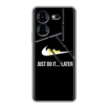 Силиконовый Чехол на Tecno Pova 5 Pro с картинкой Nike (Later)