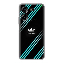 Чехлы Адидас для Tecno POVA 5 (LG7n) (AlphaPrint) (Адидас с полосами)