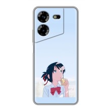 Чехол с персонажами АНИМЕ на Tecno POVA 5 (LG7n) – Мицуха