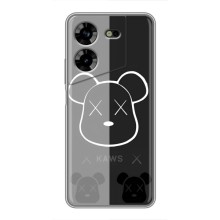 Чехлы для Tecno POVA 5 (LG7n) - Bearbrick Louis Vuitton (PREMIUMPrint) (БеарБрик глаза)