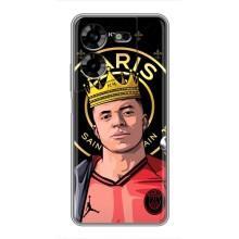 Чохол (TPU) з Футболістом на Tecno POVA 5 (LG7n) (Mbappe King)