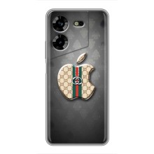 Чехлы ГУЧЧИ для Техно ПОВА 5 (AlphaPrint) (Apple gucci)
