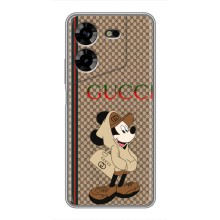 Чехлы ГУЧЧИ для Техно ПОВА 5 (AlphaPrint) (Mickey GUCCI)