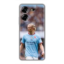Чехлы с футболистом Ерлинг Холанд для Tecno POVA 5 (LG7n) (AlphaPrint) (Эрлинг Холанд)