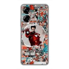 Чехлы с героями Марвел Tecno POVA 5 (LG7n) (VPrint)