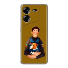Чехлы с картинкой собаки Патрон для Tecno POVA 5 (LG7n) (AlphaPrint) (ЗСУ Патрон)