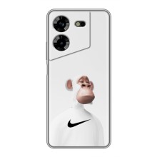 Чехлы с Обезьянами NFT для Tecno POVA 5 (LG7n) (AlphaPrint) (обезьяна NFT Nike)