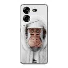 Чехлы с Обезьянами NFT для Tecno POVA 5 (LG7n) (AlphaPrint) (обезьяна NFT в тату)