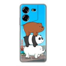 Чохли з Пандами на Tecno POVA 5 (LG7n) (Друзі)