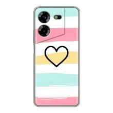 Чохли з тематикою "Маленькі Сердчеки" на Tecno POVA 5 (LG7n) (Гарне сердечко)