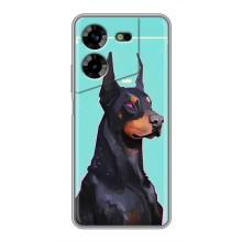 Чохол ДОБЕРМАН  для Tecno POVA 5 (LG7n) (Король доберман)