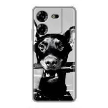 Чохол ДОБЕРМАН  для Tecno POVA 5 (LG7n) (Небезпечний доберман)