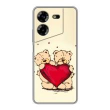 Чохол на 14 Лютого для Tecno POVA 5 (LG7n) (Іграшки м'які)