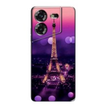 Чохол Ейфелева Вежа Tecno POVA 5 (LG7n) - (AlphaPrint)